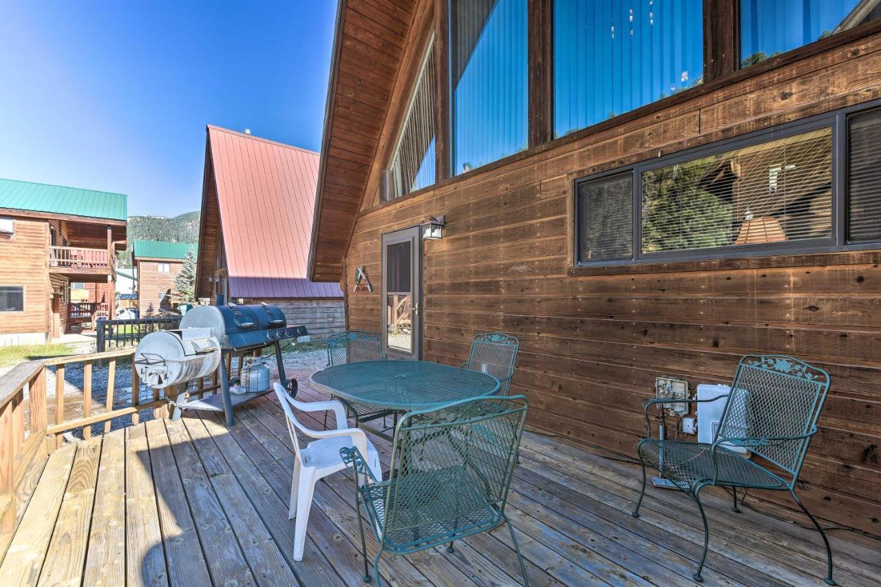 Ski-Inandski-Out Red River Cabin With Mtn Views! Bagian luar foto